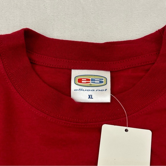 NCAA USC Trojans Graphic Spell Out Maroon Red Longsleeve Footbal Shirt Mens - Picture 9 of 11